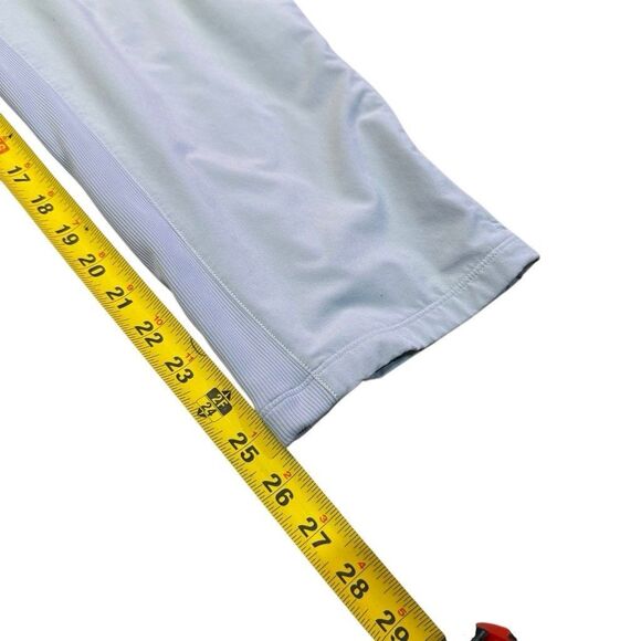 Lululemon Womens Beyond the Studio Lined Crop Pants Size 8 Blue - Picture 9 of 10